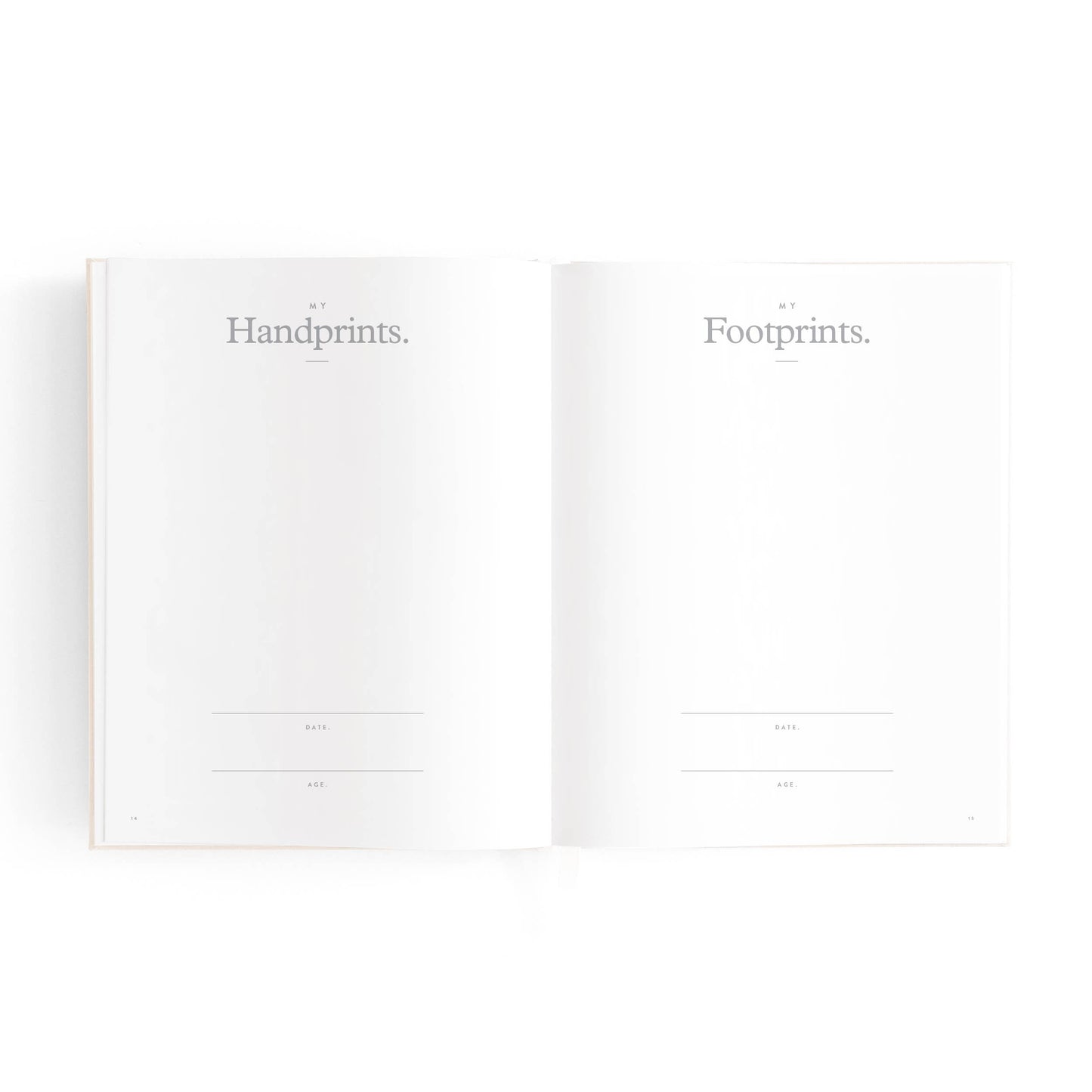 Fox & Fallow - Mini Baby Book Oatmeal
