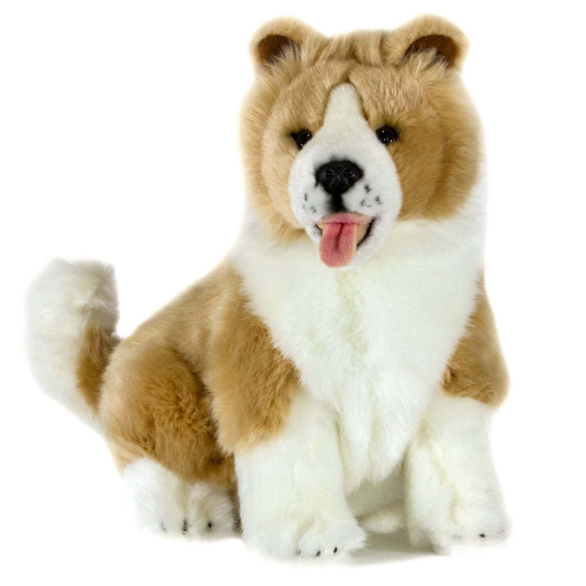Bocchetta Plush Toys - Bailey - Tan Border Collie Size 23cm/9"