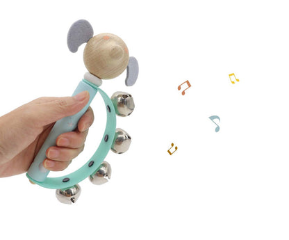 ToysLink - Wooden Animal Baby Bell Ring