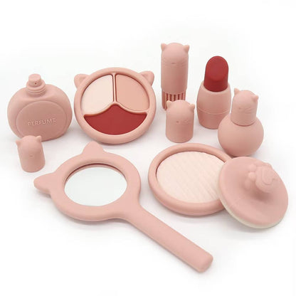 ToysLink - Pink Silicone Makeup Playset Kit