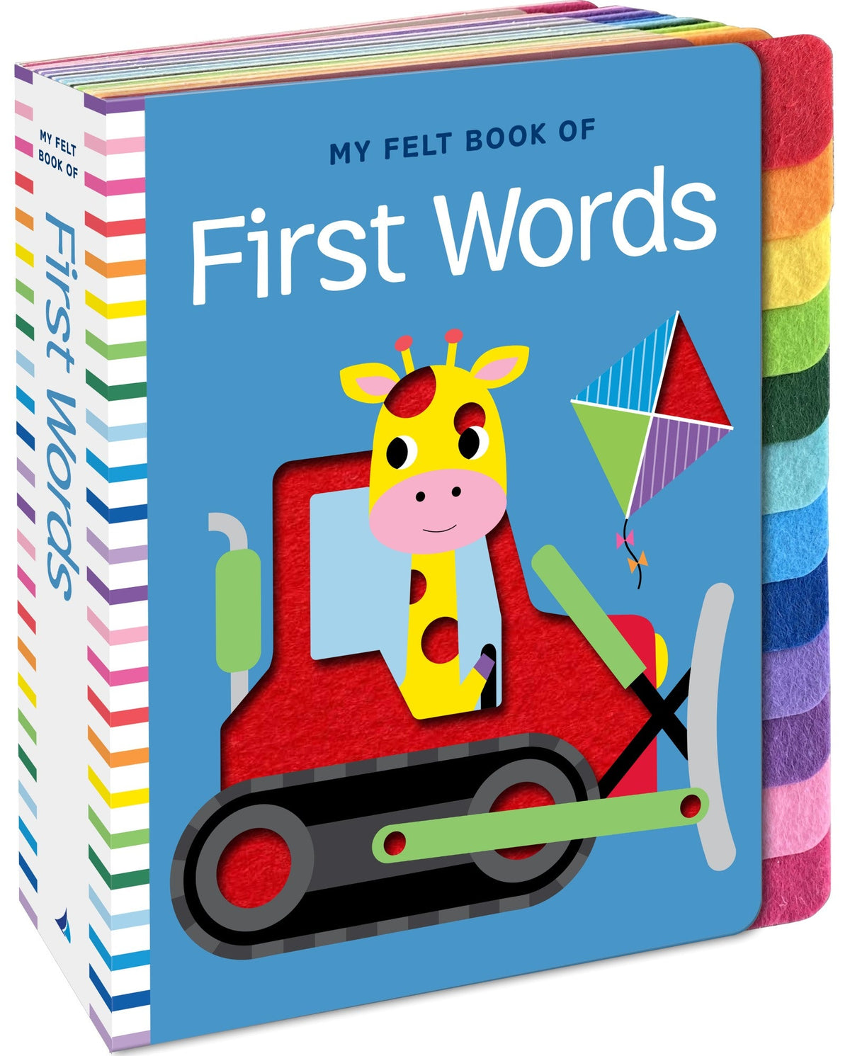 Chunky Felt Tabbed First Words cover