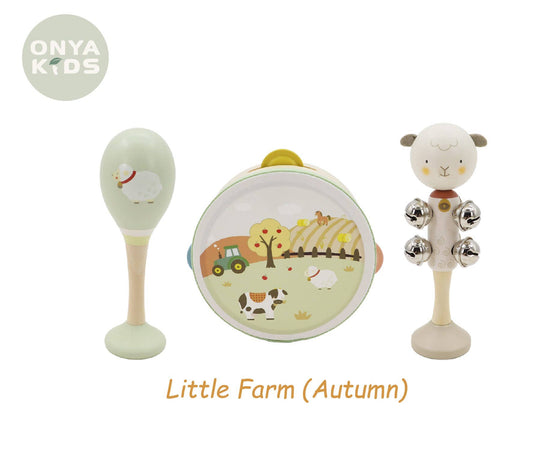 ToysLink - Onya Kids 3pcs Farm Music Set-Autumn (Sheep)