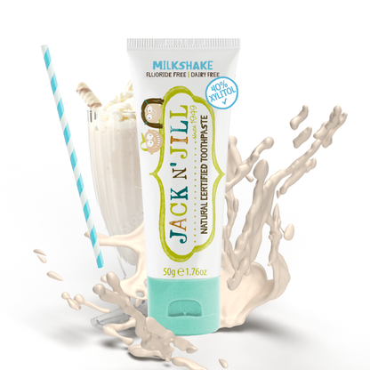 Jack N' Jill Kids - Jack N' Jill Natural Certified Toothpaste Milkshake 50g