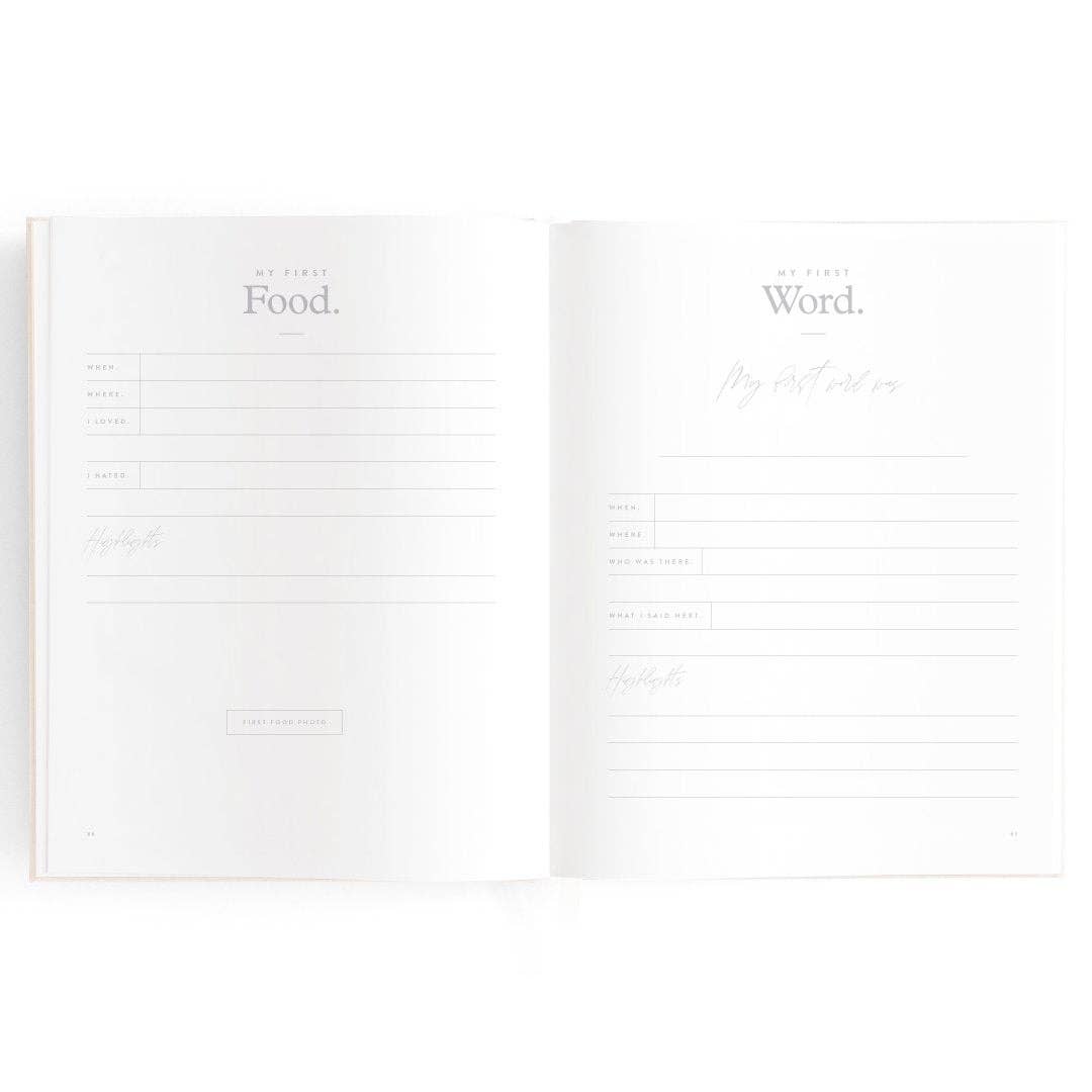 Fox & Fallow - Baby Book Buttermilk (Gender Neutral)