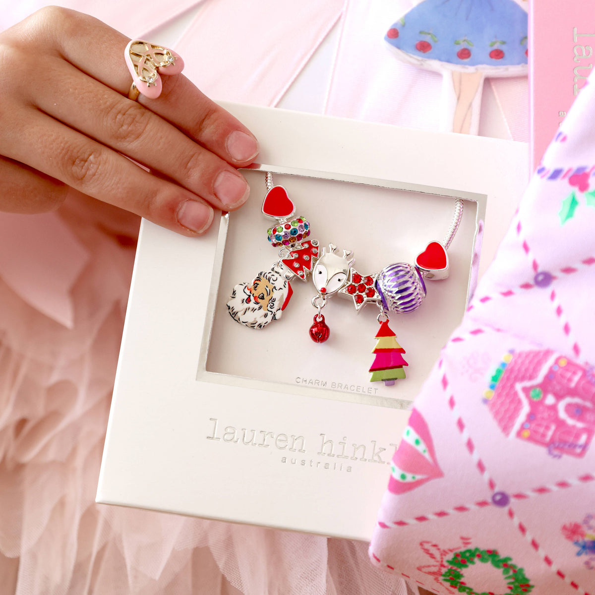 Lauren Hinkley Australia - Merry Little Christmas Charm Bracelet