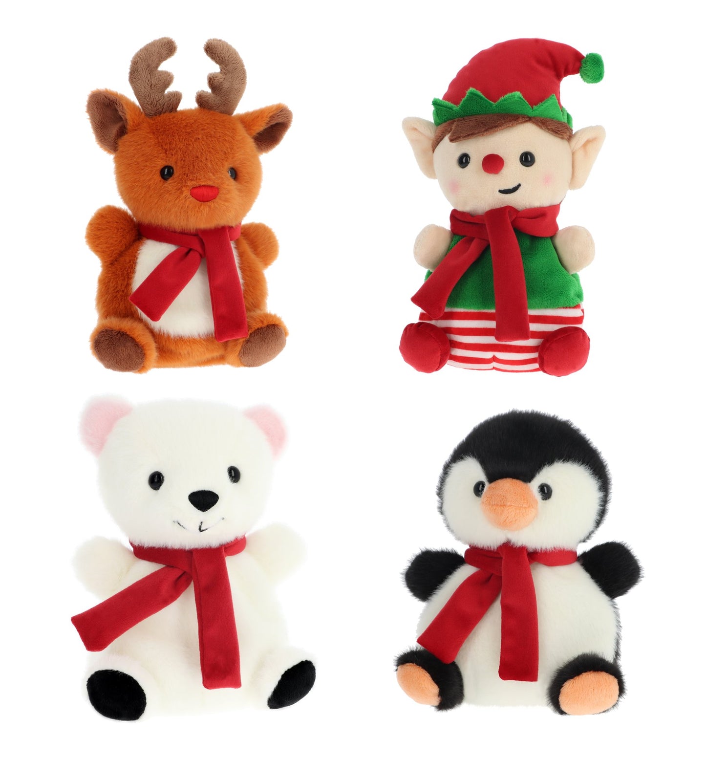 Keeleco - Xmas Friends 4 Asstd 17cm