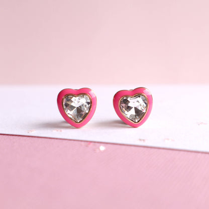 Lauren Hinkley Australia - Bling Heart Clip-On Earrings