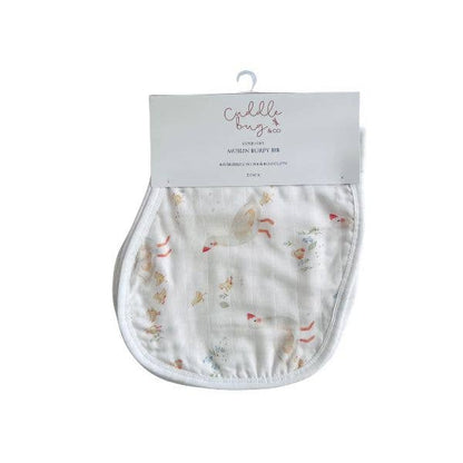 Cuddle Bug & Co - Burp Bib 2pk Goosey Gander & Meadow