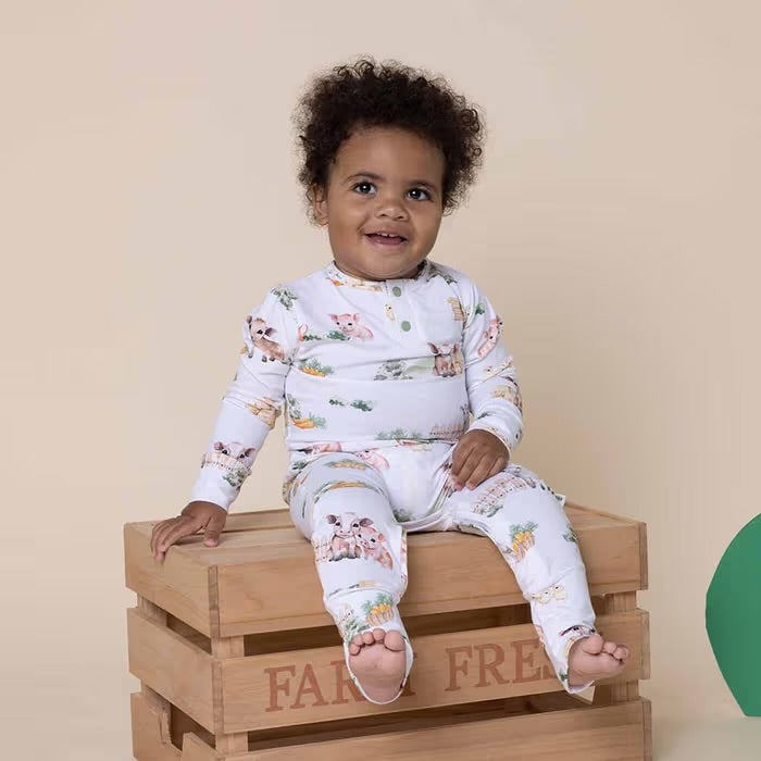 Snuggle Hunny - Farm Organic Growsuit