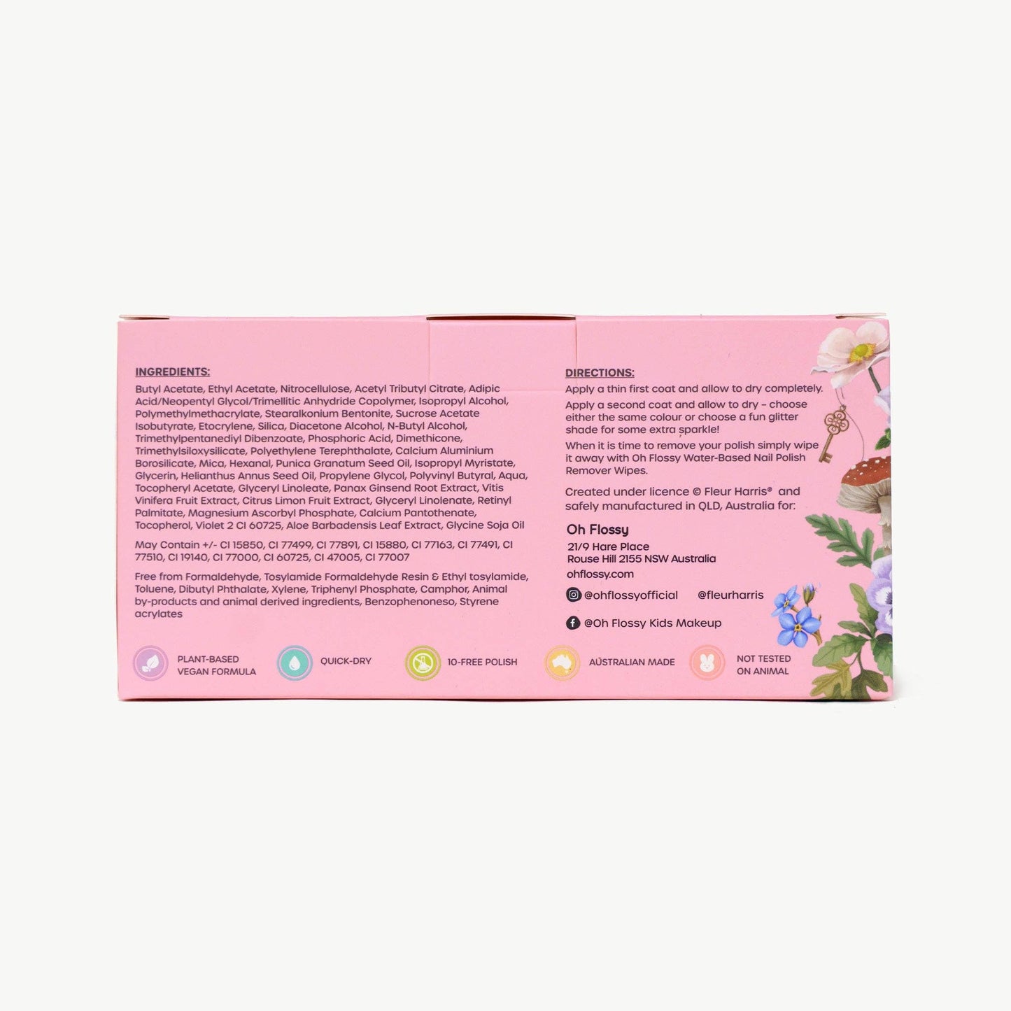 Oh Flossy - Oh Flossy X Fleur Harris - Garden of Dreams Collection Nail Polish Set