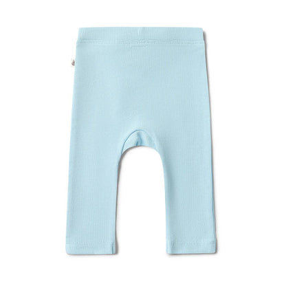 Snuggle Hunny - Baby Blue Organic Pants