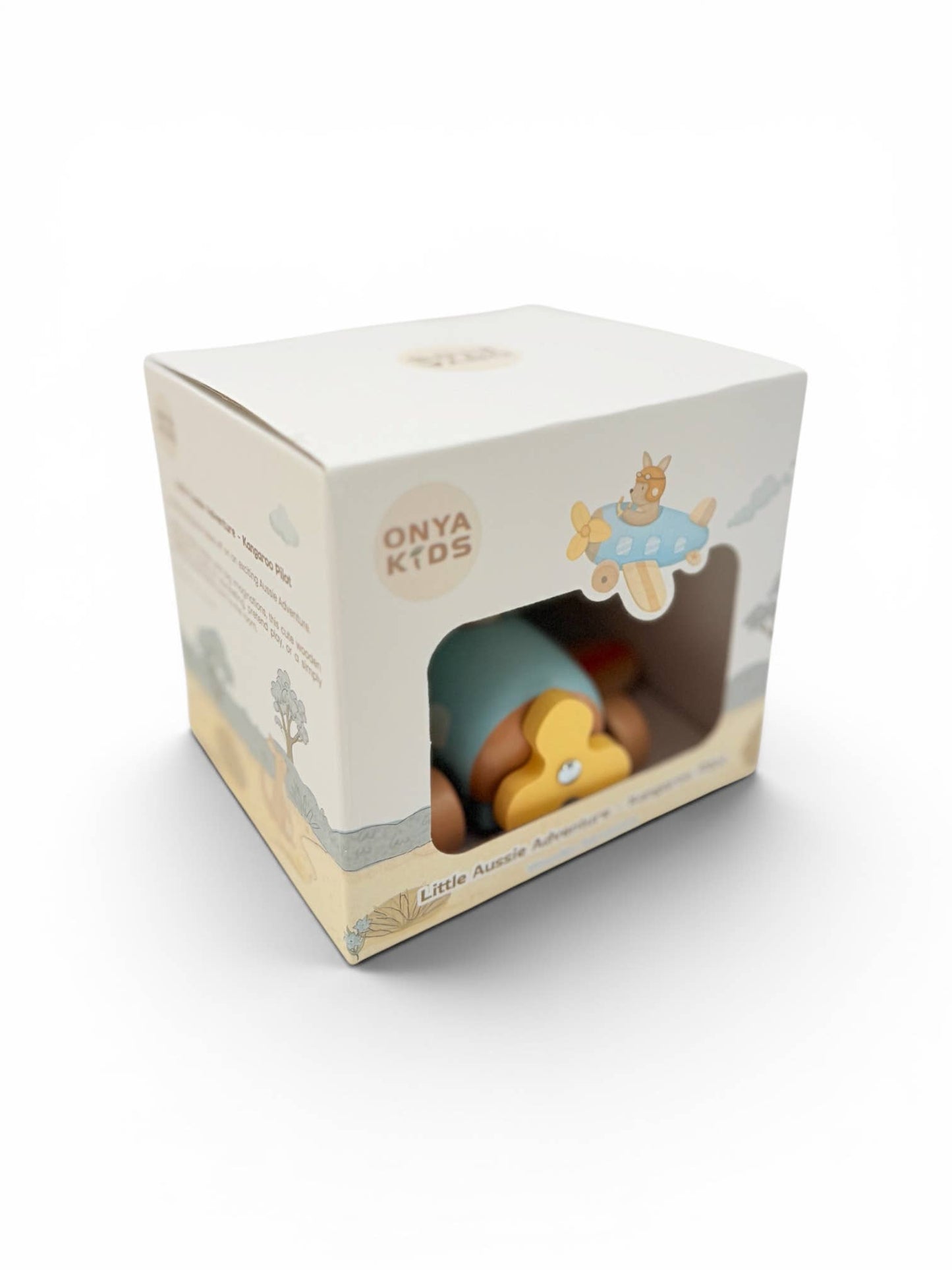 ToysLink - Onya Kids Wooden Kangaroo Airplane
