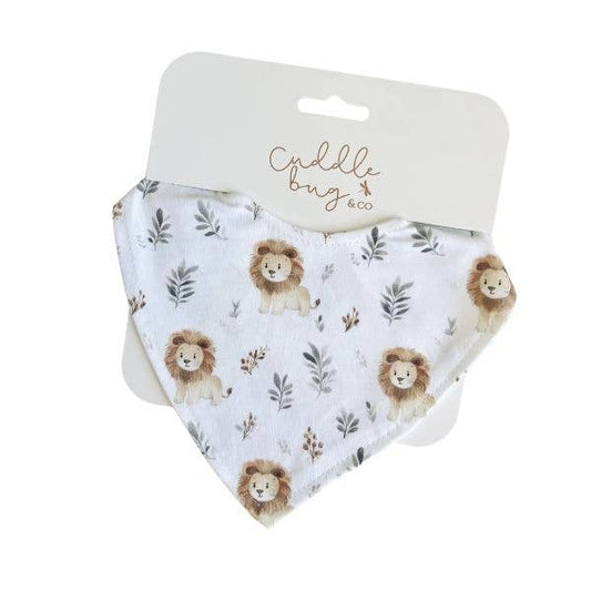 Cuddle Bug & Co - Waterproof Dribble Bib Leo Lion