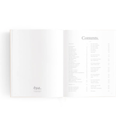 Fox & Fallow - Mini Baby Book Oatmeal