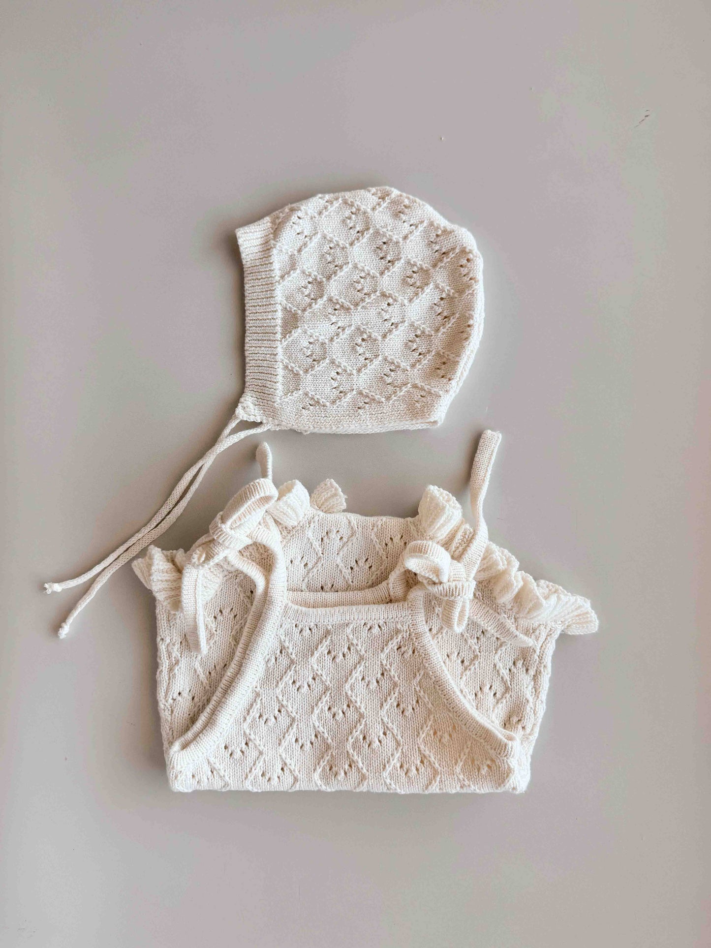 FRECKLES the label - Mila Pointelle Bonnet | Snow