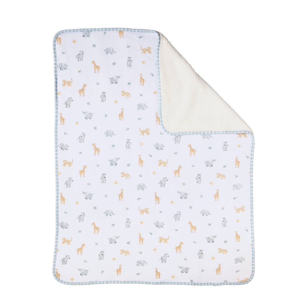 Living Textiles - Sherpa Blanket - Roam & Roar