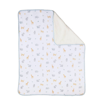 Living Textiles - Sherpa Blanket - Roam & Roar