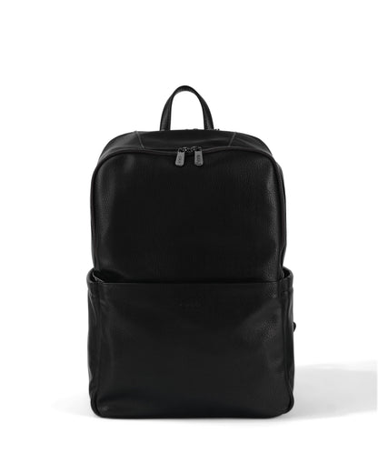 OiOi - Multitasker Nappy Backpack - Black Vegan Leather