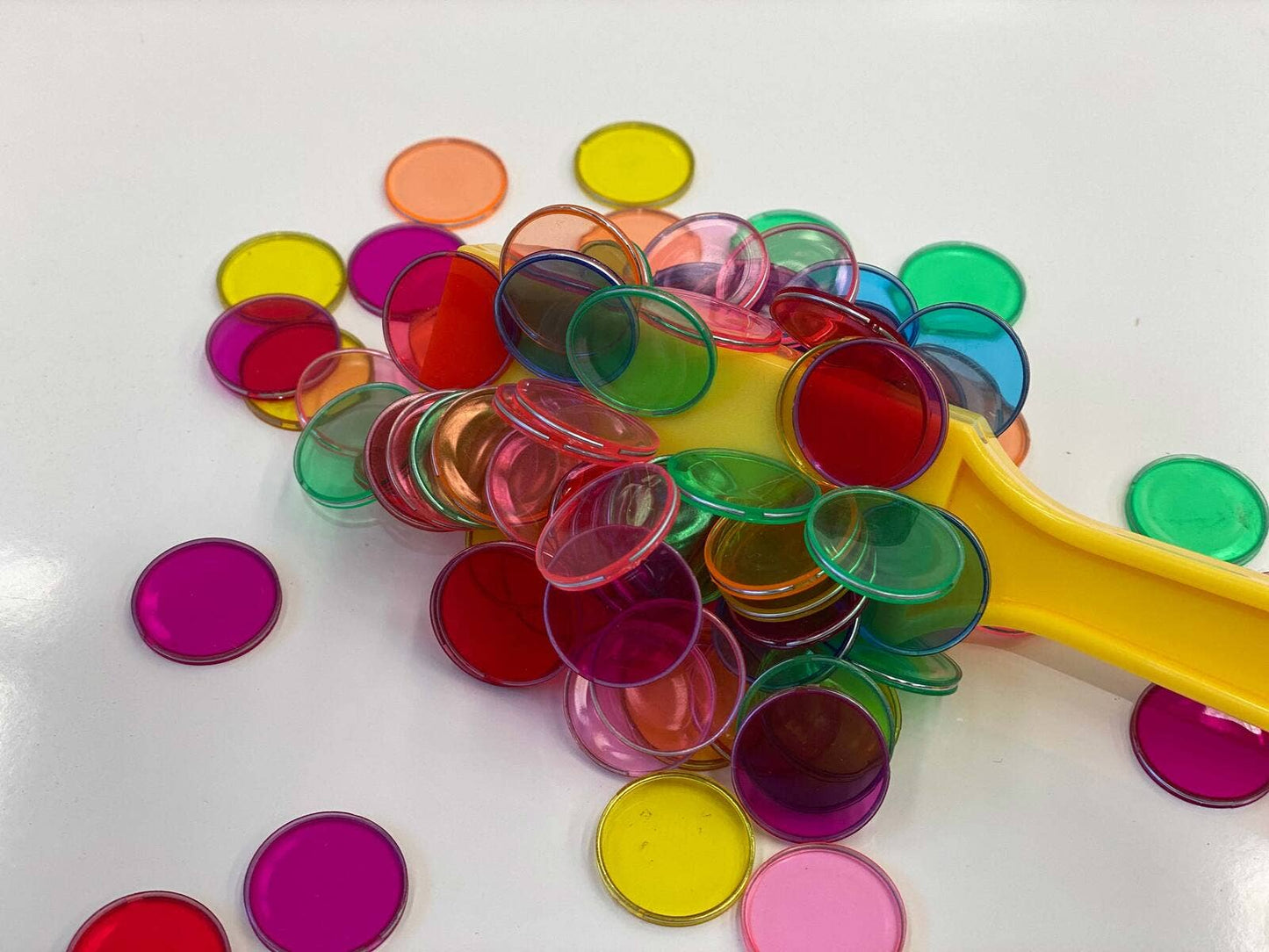 Leisure Learning Pty Ltd - Magnetic Wand 8" Plus 100 Chips  | Blister Pack