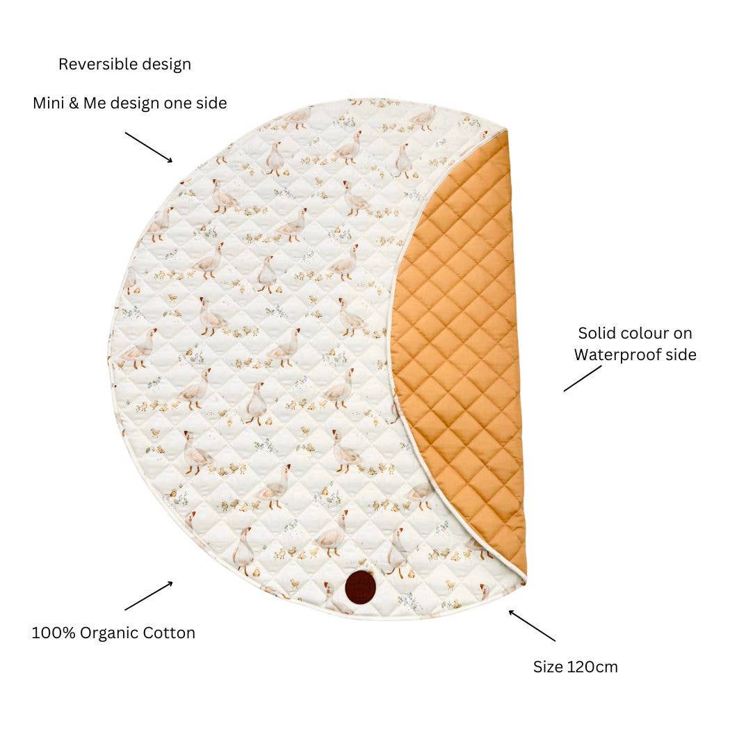 Padded Waterproof Playmat Goosey Gander