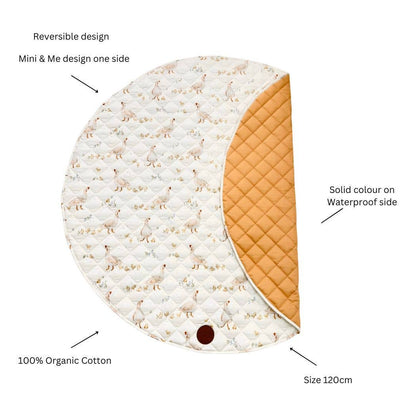 Padded Waterproof Playmat Goosey Gander