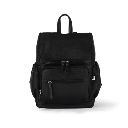 OiOi - Mini Signature Backpack - Black Vegan Leather