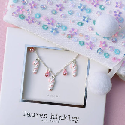 Lauren Hinkley Australia - Candy Cane Bells Necklace