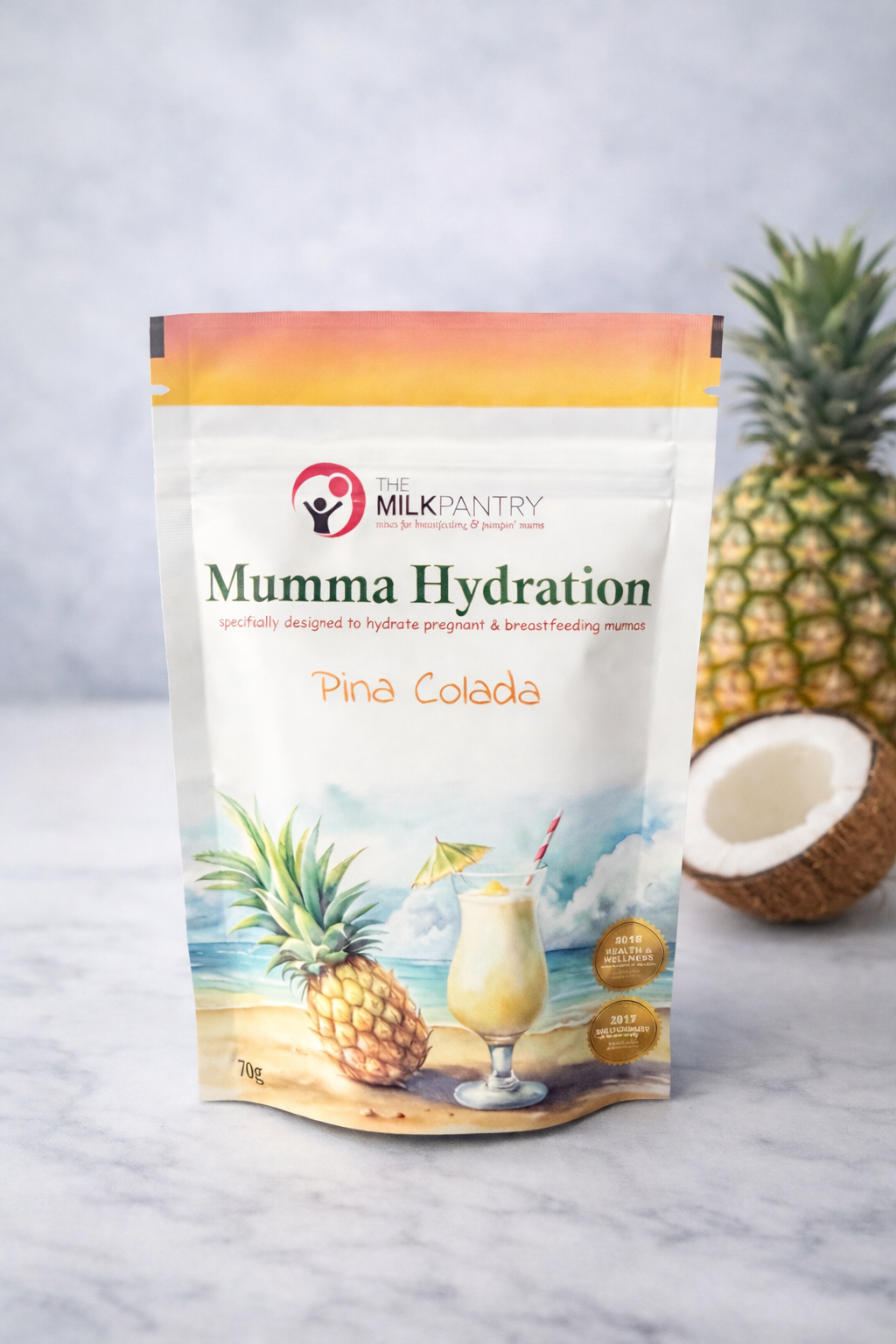 The Milk Pantry - Pina Colada Hydration Powder ✨🍍🥥 Mini 70g