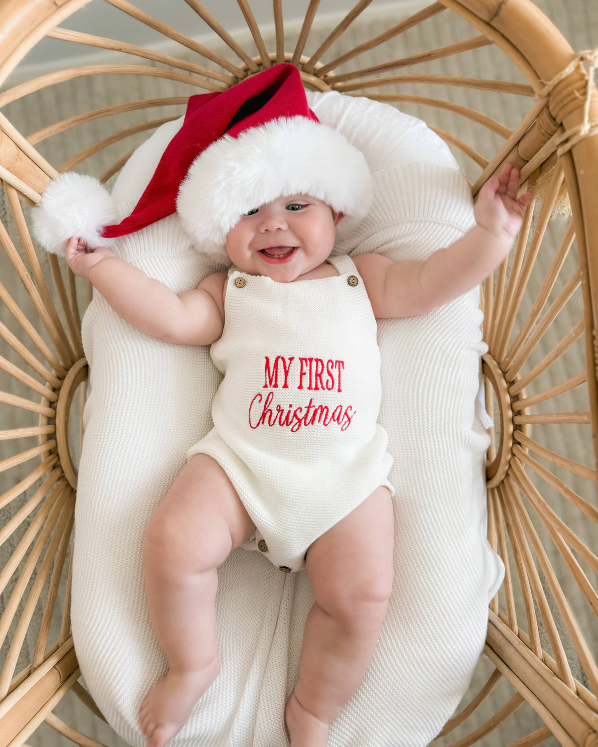Elke & Indigo - My First Christmas Romper