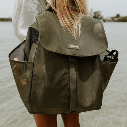 Sande™ AU - Beach Hauler™ Mesh Backpack - Pandanus