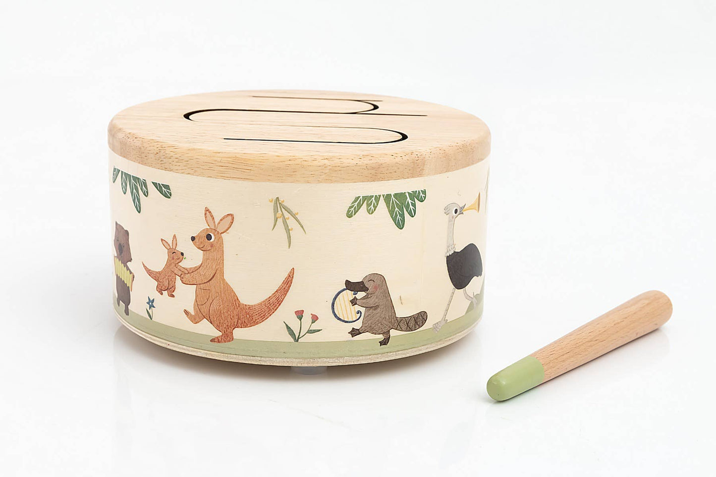 ToysLink - Outback Beats (Wooden drum with Australian animals)