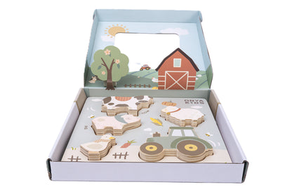 ToysLink - Onya Kids Wooden Farm Puzzle