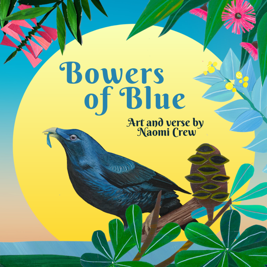 Loose Parts Press - “Bowers of Blue” Board Book