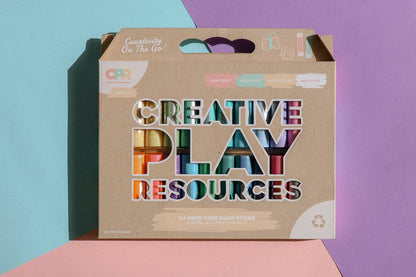 Creative Play Resources - Paint Sticks - 24 Pack Assorted