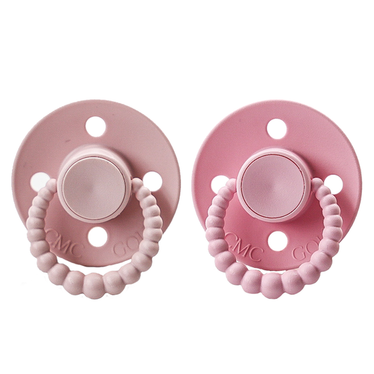 CMC Gold - CMC 'Bubble' Dummies Blush + Baby Pink