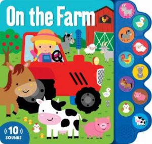 10-Button Sound Book On The Farm cover