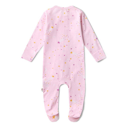 Snuggle Hunny - Twinkle Organic Snuggle Sleepsuit Zip Footie