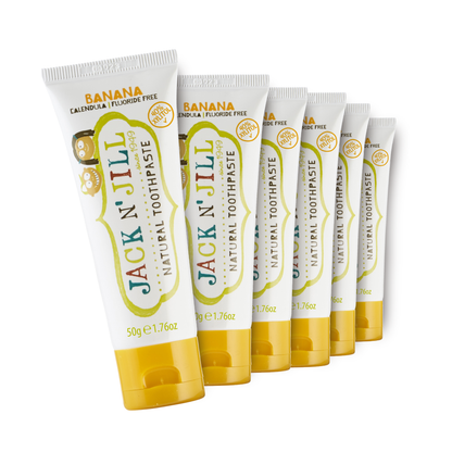 Jack N' Jill Kids - Jack N' Jill Natural Certified Toothpaste Banana 50g