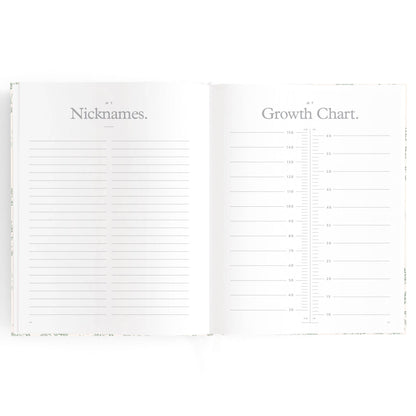 Fox & Fallow - Baby Book Cypress