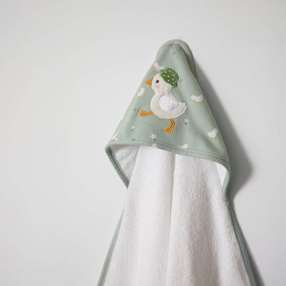 Living Textiles - Hooded Towel - Goosey Goosey