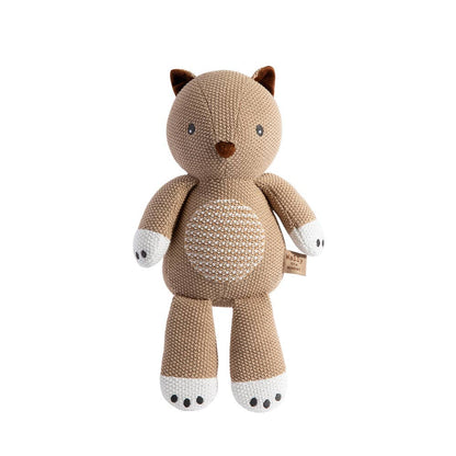 Living Textiles - Knitted Toy - Wally the Wombat