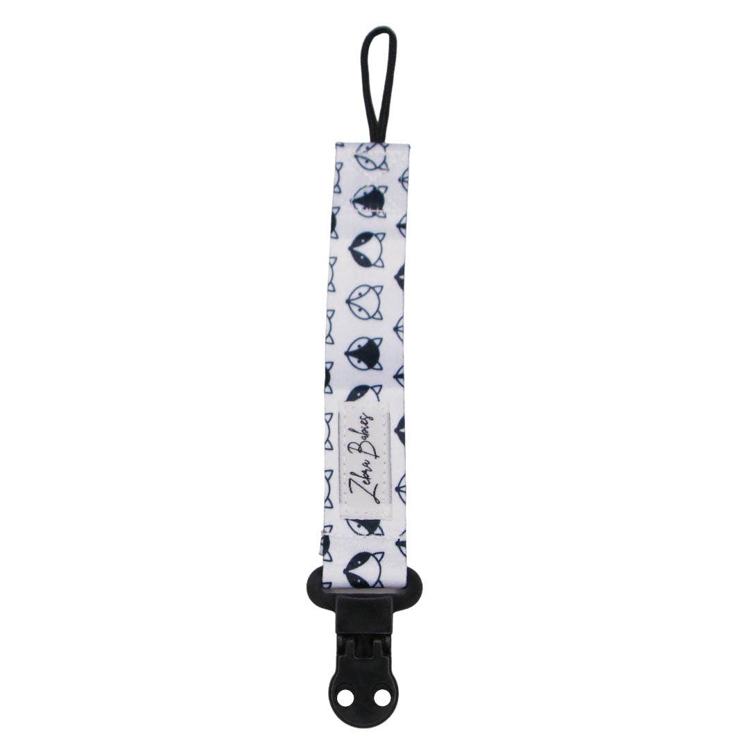 Zebra Babies - Dummy Clip - Flexi Ribbon
