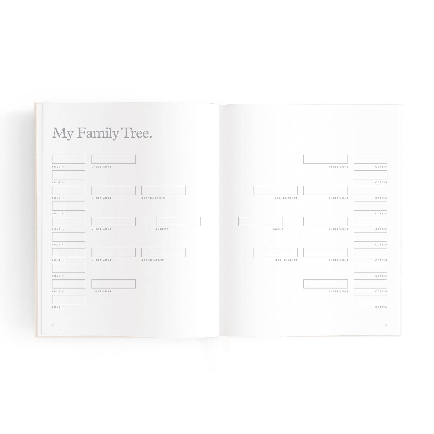 Fox & Fallow - Mini Baby Book Oatmeal