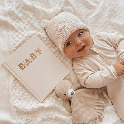 Fox & Fallow - Mini Baby Book Oatmeal