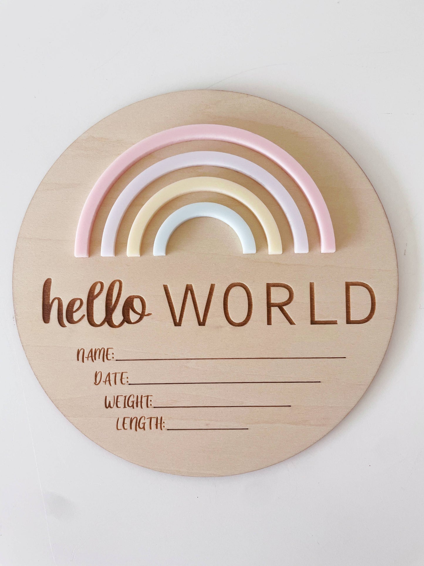Timber Tinkers - Hello World Rainbow Sorbet