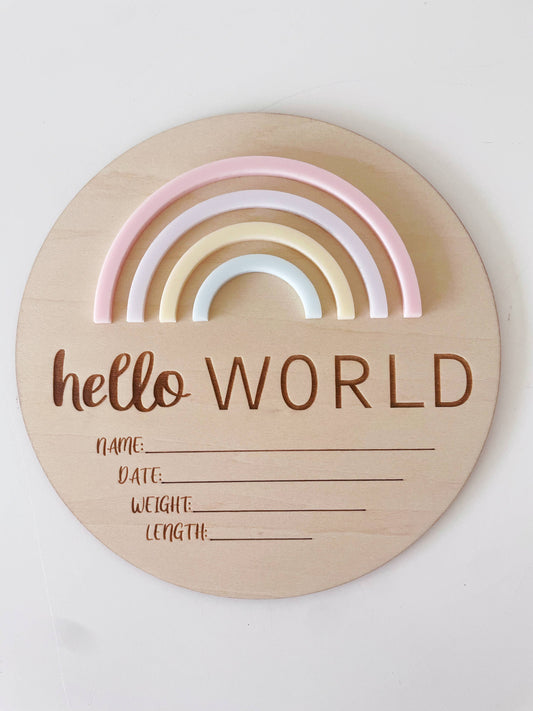 Timber Tinkers - Hello World Rainbow Sorbet