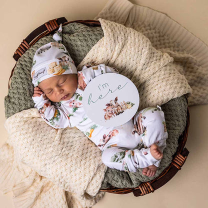 Snuggle Hunny - Farm Organic Growsuit