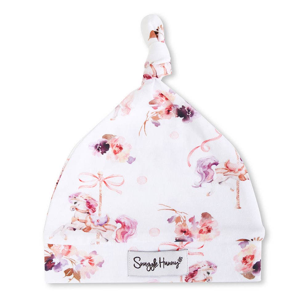 Snuggle Hunny - Carousel Organic Knotted Beanie