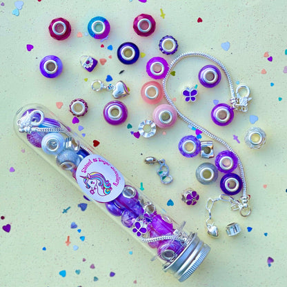 Sweet As Sugar Jewellery - Jewellery Making Kit Charm Bracelet Set