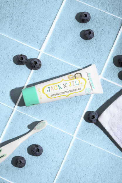 Jack N' Jill Kids - Jack N' Jill Natural Certified Toothpaste Blueberry 50g